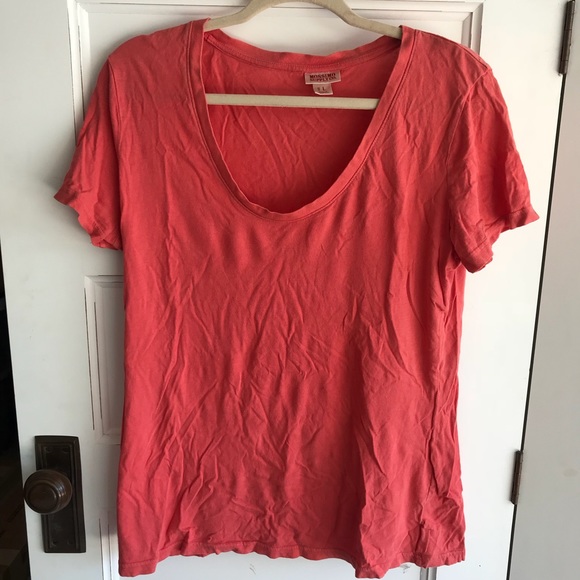 Mossimo & Jcrew | 2-for-1 | loose tee & fitted tee - Picture 2 of 5